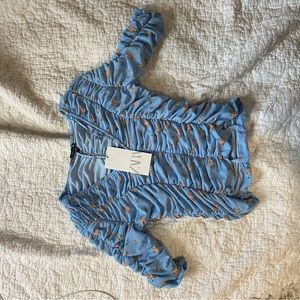 zara blouse
